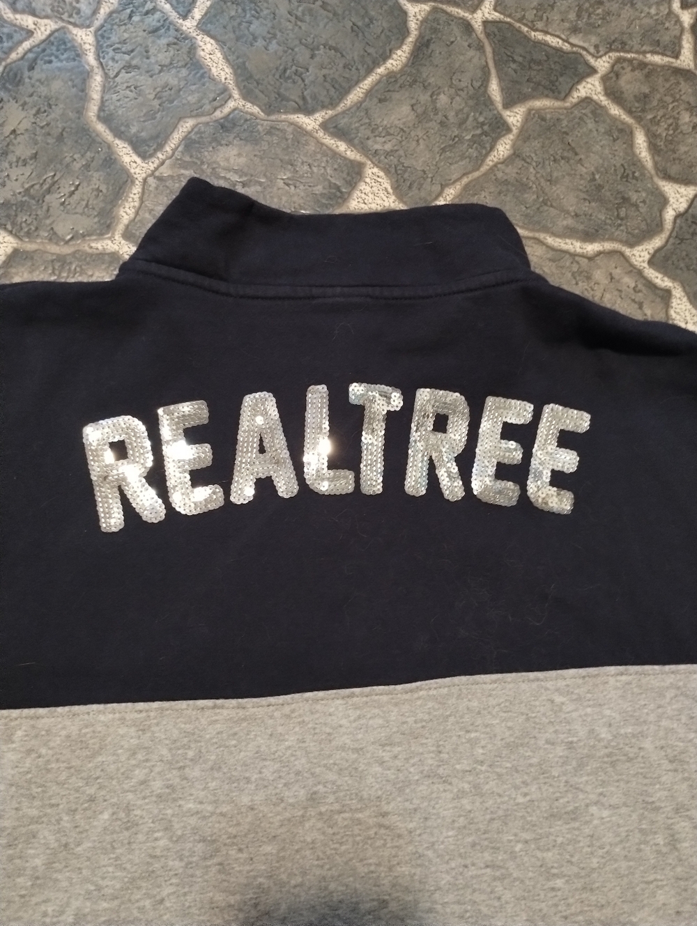 REALTREE Colloseum oversized pullover BLING